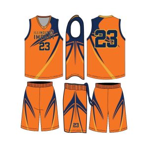 Girls Uniform: Orange Reversible to White